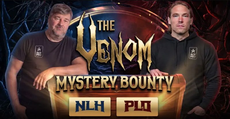 ACR 扑克推出 1500 万美元保证奖金的 Dual Mystery Bounty VenomACR 扑克正在为其标志性的 Venom 系列提升赌注，推出了迄今为止最大的 Dual Mystery Bounty 节日